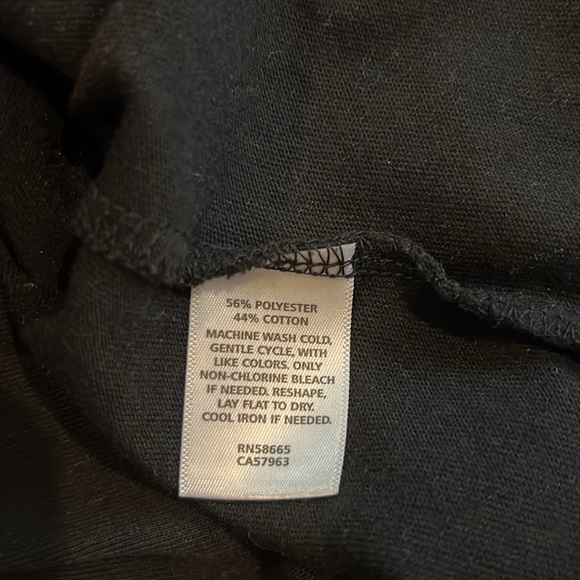 Chelsea 28 Faux wrap little black tank dress Medium - Picture 4 of 4